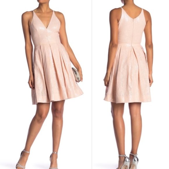 open lace back dress Rent Dress The Population Scarlett Dress